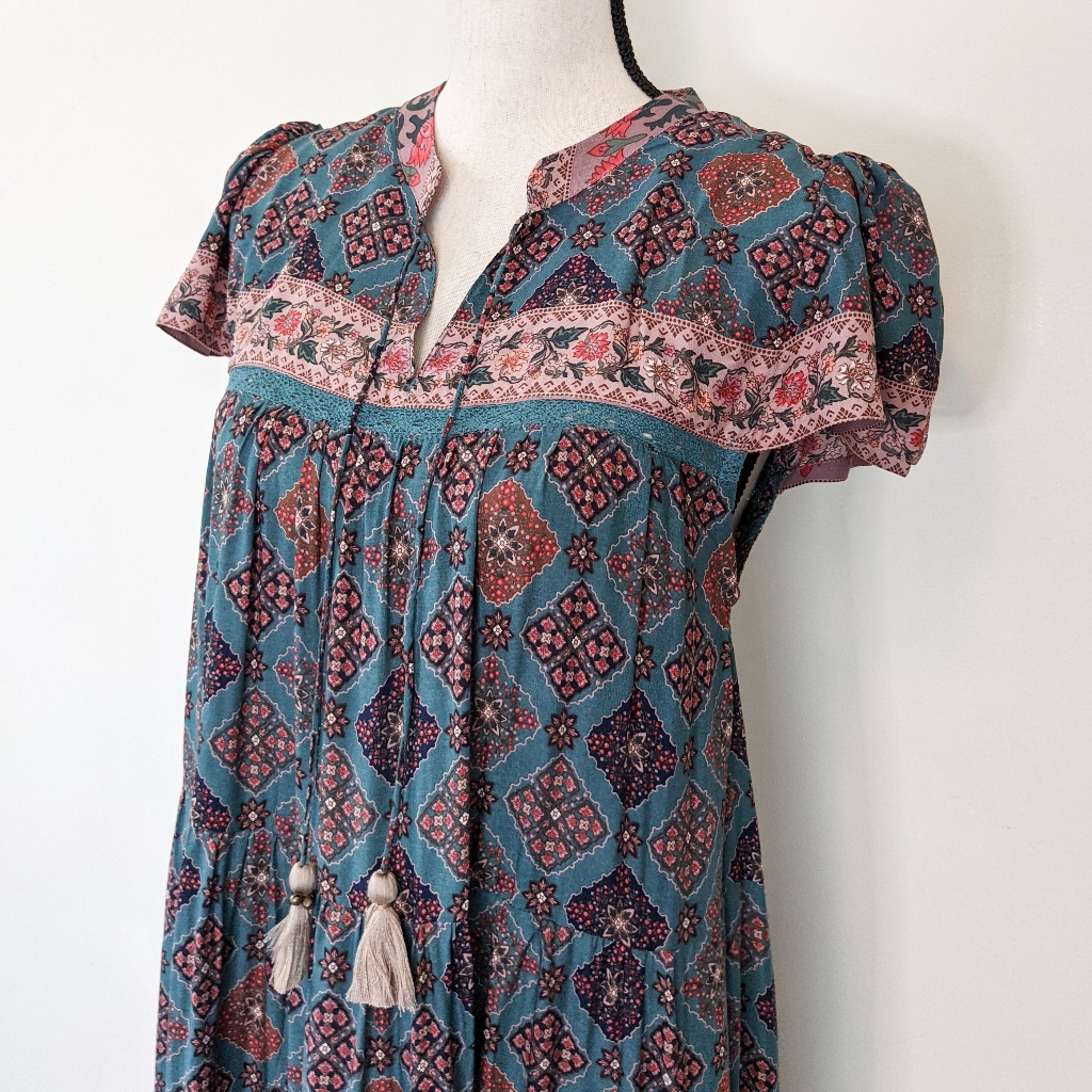 Last Nwt Tulle & Batiste Zaara Frill Maxi Dress — image 2 of 7